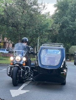 Motorcycle Hearse Huddersfield