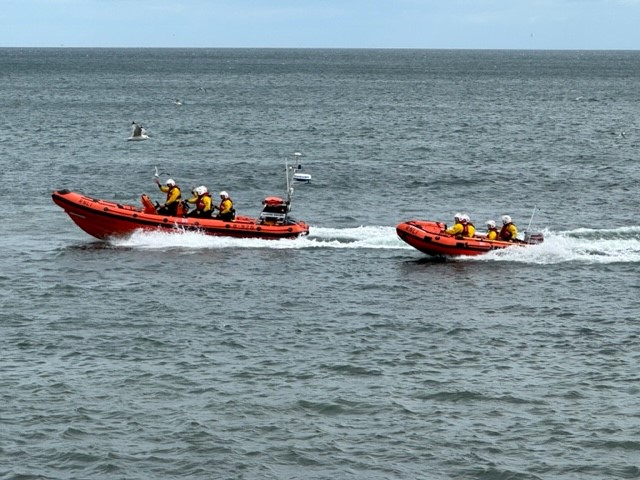 Filey Life boat day